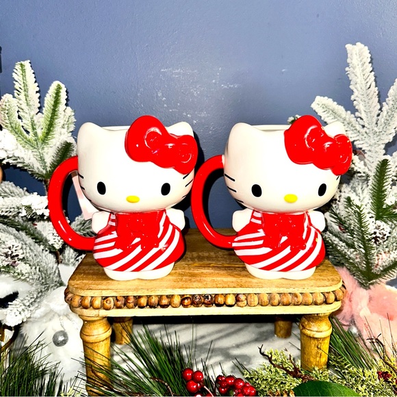 Sanrio Holiday Christmas Hello Kitty Mug Set Of 2 Tiktok